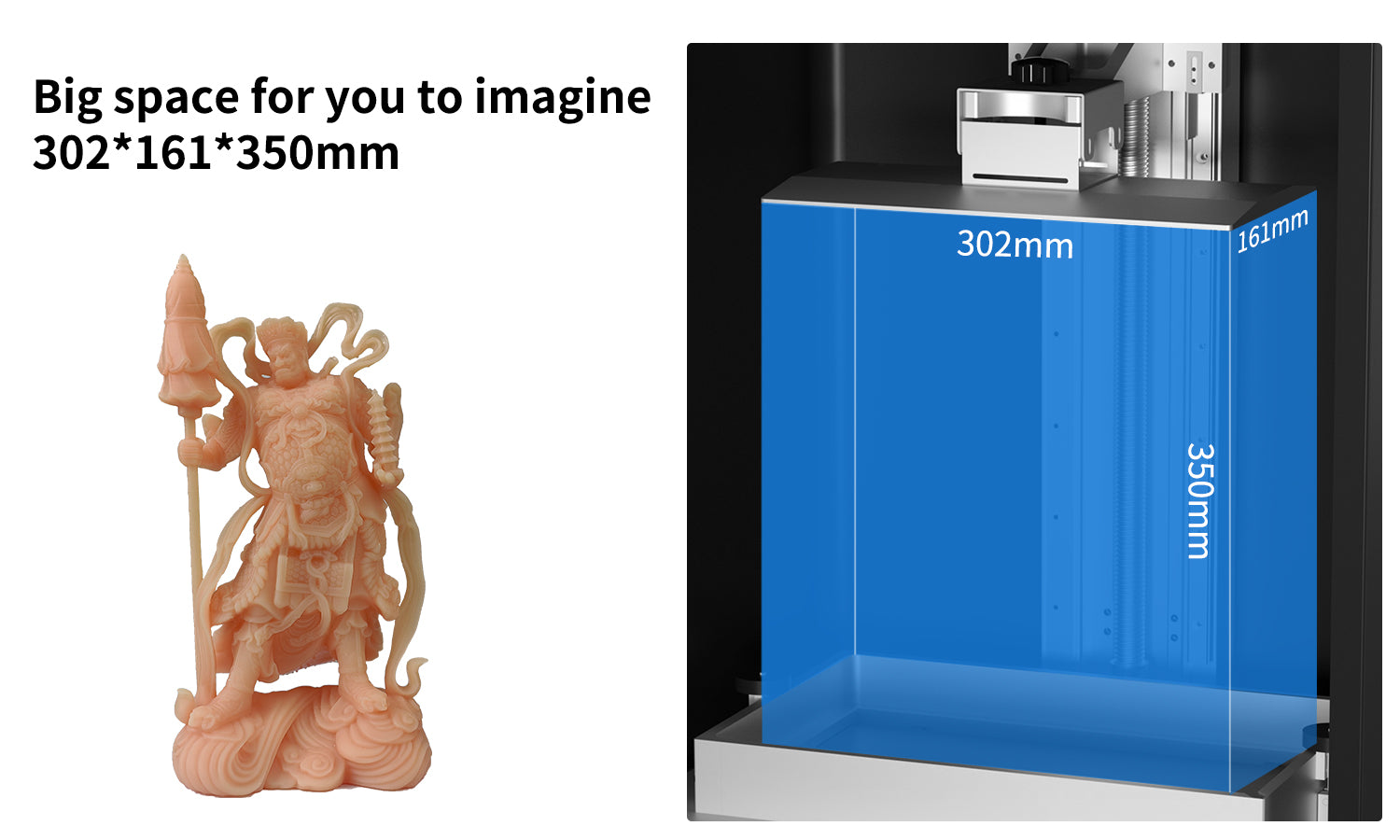 14 Inch Desktop 16K LCD 3D Printer for Fast Printing Machine