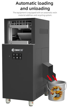 Full Automation Dental 3D Printer Emake3D Stellar III for Dental Models 24 Hours Production