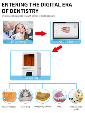 Emake 3D New Stellar pre 16K Ultra Precision dental 3D printer